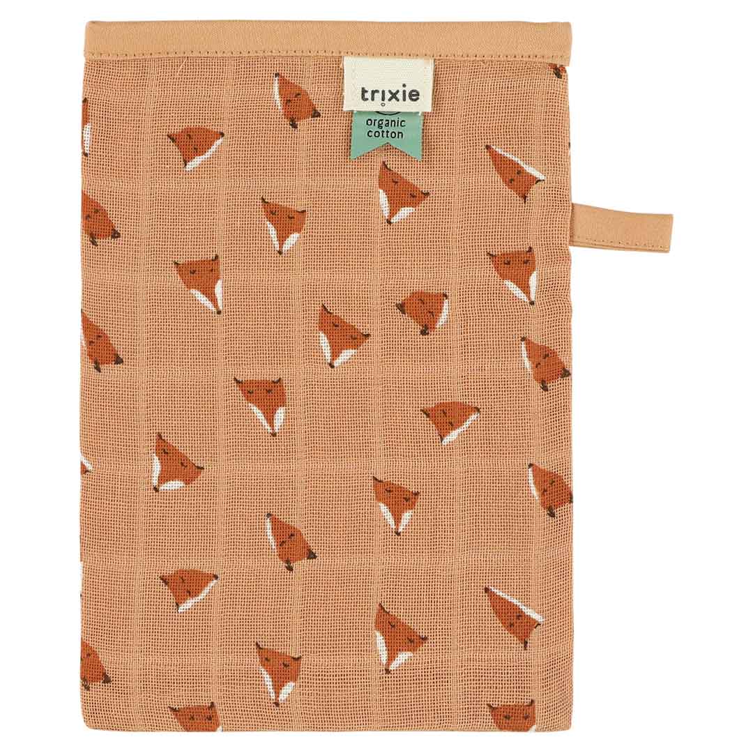 Manoplas muselina 3-pack mix - Fierce Fox